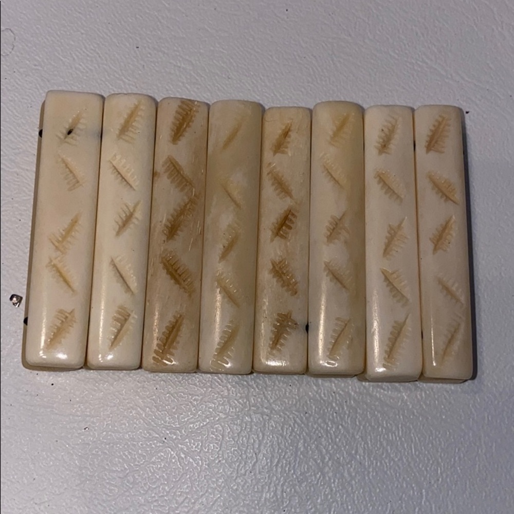 Hand crafted bone bracelet